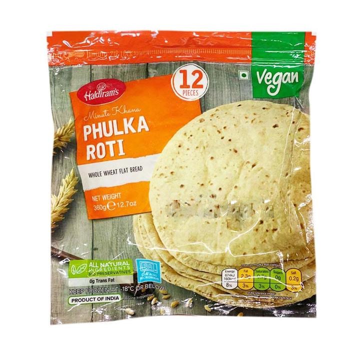 Phulka Roti  Vegan