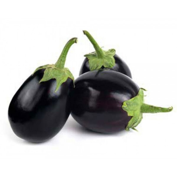 Aubergine Round  250 Grams